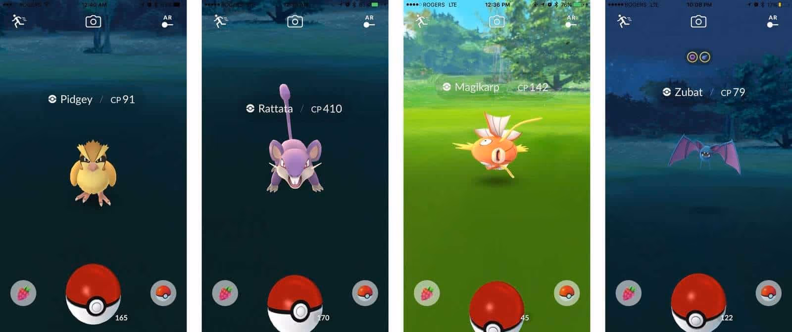 Pokemon that Ditto would use to be disguised