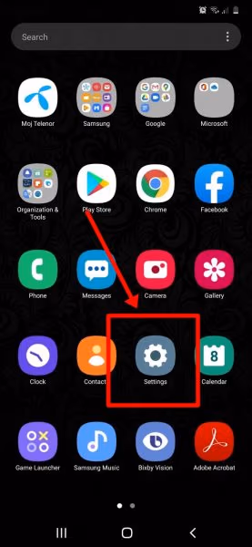 Check Android Settings