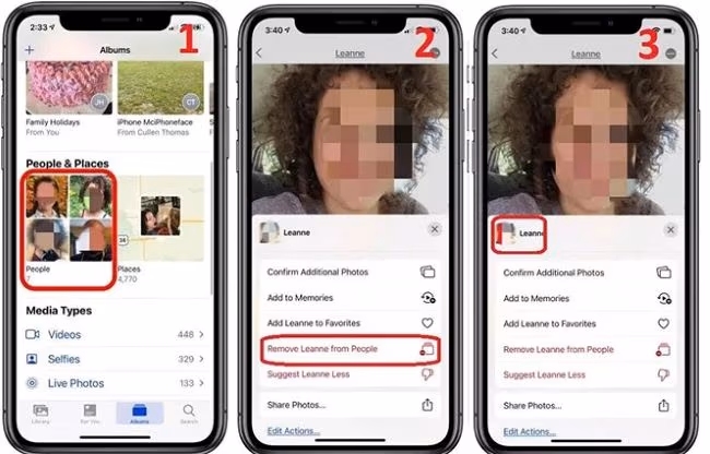 Name the Photos Manually