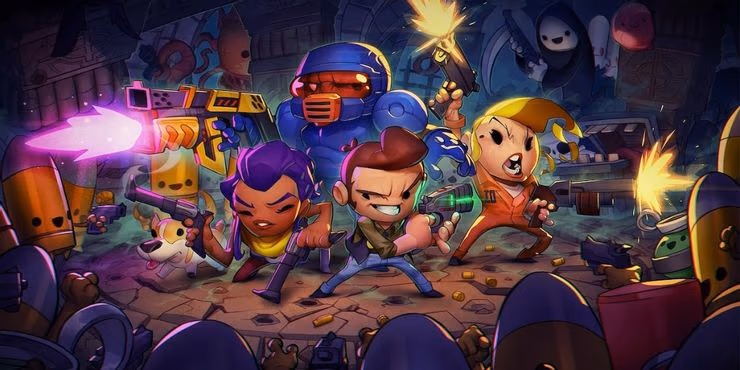 Nintendo Switch PUBG Alternatives - Enter the Gungeon