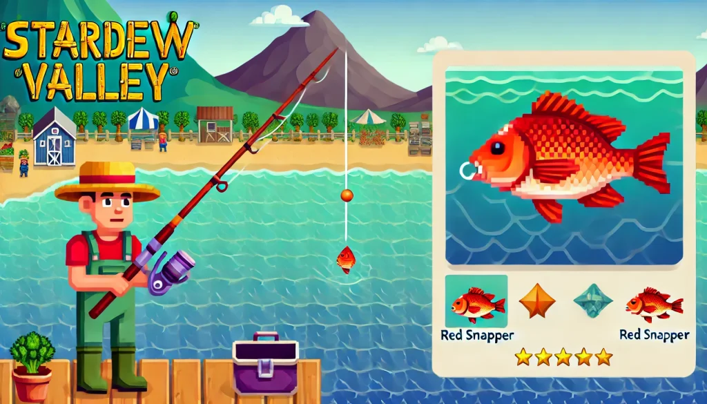 Stardew Valley Red Snapper How to Fish for One?